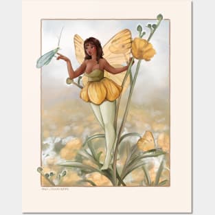 Buttercup Fairy Posters and Art